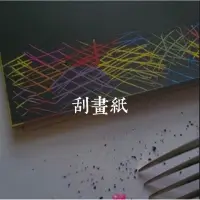 在飛比找蝦皮購物優惠-全新刮畫紙(銀色)附送刮筆