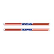 Skyway - Crank decal set (pair) suit redline flight cranks - old school bmx