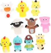 Pcs Animal Hand Finger Puppet Set Boy Girl Interactive Toys Boys and Girls Educational Storytelling Puppets for Boys Girls