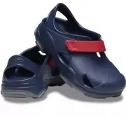 Crocs All-Terrain Fisherman Toddler Boy’s Blue Water-Friendly Shoes Size C10
