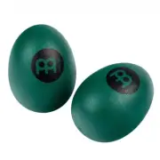 Meinl Percussion Egg Shaker Pair - Green Crystal Clear Sound