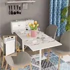 Murphy Foldable Dining Table Space Saving Wall Mounted Folding Kitchen Table