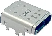 ZAHARA Type-C USB-C DC Power Jack Charging Port ConnectorReplacement for LG Gram 16T90P 16T90R