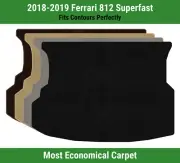 Lloyd Velourtex Trunk Carpet Mat for 2018-2019 Ferrari 812 Superfast (for: Ferrari)