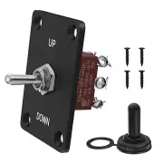 Reverse Polarity Toggle Switch 12V 30A 6 Pin 3 Way ON/OFF/ON DPDT Latching Sw...
