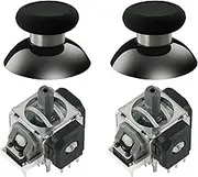 GuliKit TMR Magnetic Joystick Replacement Kit for PS5 DualSense Controller,Anti-Drift Electromagnetic Stick Repair Module with Thumbstick Caps, Soldering Required(Not for DualSense Edge)