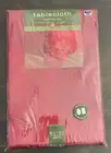 Red Holiday Joy Tablecloth 52" x 70" Oblong NEW