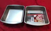 Lot Of 2 Cooking Concepts SQUARE Non Stick Cake Pan 8" Inch