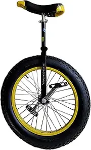 20/24 Inch Unicycle with Fat Tire for Adults/Man/Woman/Big Kids/Tall People, Unicycle with Alloy Rim 4-Inch Extra Wide Tire, Load 150Kg/330Lbs Durable TDF
