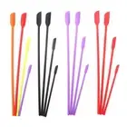 Sampling Makeup Thin Jar Scraper Mini Silicone Spatula Set Small Rubber Spatula