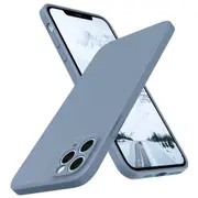 MCC iPhone 11 Pro Soft Liquid Silicone Shockproof Case Cover Apple 11Pro [Grey Purple]