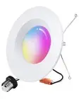 Smart recessed Lighting, 5/6 inch Retrofit Ceiling Down Light 2.4G WiFi Not 5G