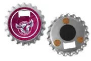 NRL Bottle Opener, Magnet & Coaster - Manly Sea Eagles - Rugby League
