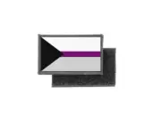 Flag patch printed badge country demisexual