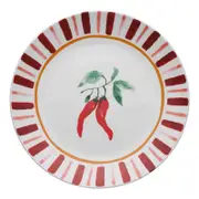 Porto Cucina Round Platter 30cm - Chilli