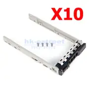 10PCS For Dell 2.5" SAS SATA Tray Caddy PowerEdge R630 R730 R730XD 8FKXC 08FKXC