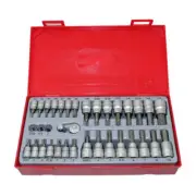 Teng Tools 35 Piece 1/4 & 3/8 inch Drive Bits Socket Set TTBS35