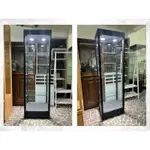 黑色玻璃櫃 公仔展示櫃 模型玻璃櫃 木作玻璃櫃