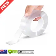 NEW Reusable Strong Adhesive Nano Traceless Tape Anti Slip Gel Double Sided