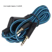 Gaming Headset Cable Aux Chat Cable Cord For A 10 A40TR Headset