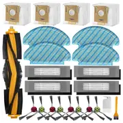 Main Brush & HEPA Filter for Deebot Ozmo N8, T8, T9 Robot Vacuums