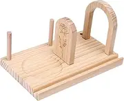 Generic Desktop Bookshelf Organizer Phone Holder Decorative, Multipurpose Storage Tray, Wood Bookcase for Study Office Tabletop Home