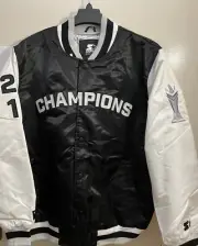 STARTER BLACK LABEL X OVERWATCH LEAGUE 2019 FINALS CHAMPION VARSITY JACKET SZ XL