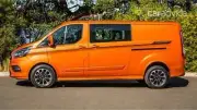 Fits Ford Transit Custom LWB Van Sport Side Graphics Decals BOTH SIDES