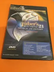 Taber’s Electronic Medical Dictionary 21 Version 4.0 CD-ROM New And Sealed