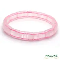在飛比找momo購物網優惠-【Naluxe】粉晶 手鐲型手排(冰種粉晶 招桃花 旺人緣)