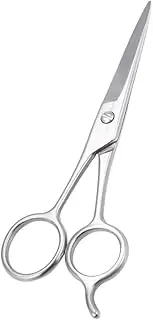 VICASKY Stainless Steel Beard Eyebrow Scissors Durable Hairdressing Accessory for Easy Grooming for Daily Use Beard Care present for Men Silver