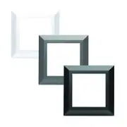 Accessories - Square Plain Cover Charcoal/Silver/White Superlux Lighting - LK1441