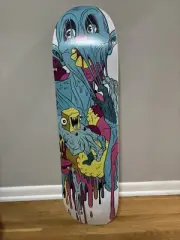 2021 Alex Pardee x Beyond The Streets Blood Bag Skate Deck /100 Sealed SOLD OUT