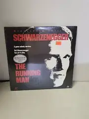 The Running Man Laserdisc in Shrink Wrap Arnold Schwarzenegger First Widescreen