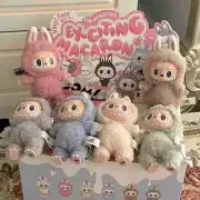 POP MART LABUBU The Monsters Etciting Macaron Plush Doll Toy Keychain Kids Gifts