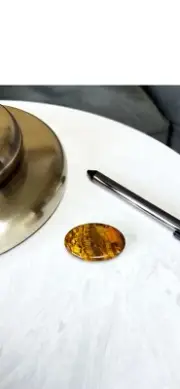 Tiger Eye Worry Stone - Premium Tigers Eye - Handmade Palm Stone