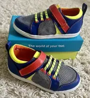 NEW Toddler Baby Boys SOLE PLAY Ladon Flex Comfort Sneakers Multicolor NEON 10 M