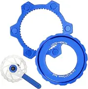 Bvizyelck Centerlock Lockring - Bicycles Center Lock - Bike Brake Pads for Backpacking Sports Outdoor Adventure Workout Picnic