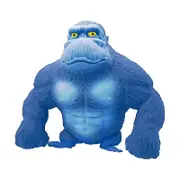 Squishy Monkey Anime Figurine Latex Monkey Gorilla Toy Jungle Animal Figurine, Adults Squishy Gorilla Stress Toy Blue