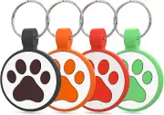 QR Code Cat Tag, Small Breeds 1", Scannable, Multiple Contacts, Colors