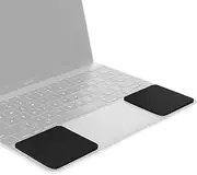 Grifiti Small Slim Palm Pad 3 x 2.75 inches for New MacBook 12 and Pro 13 Small laptops Tacky Washable repositionable Silicone Base Nylon Surface