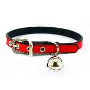 Cat Collar Cat Collar with Bell Pet Collar Blue Kitten Collar with Bell Saf 133