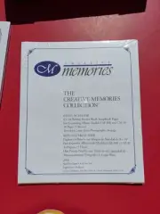 NOS NEW Creative Memories 8x10 Holiday Border Blank Scrapbook RCM-10HB 5 Sheets