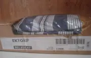 IKEA EKTORP 2-seat Sofa Bed Cover Sofabed Slipcover ABYN BLUE White Striped NEW