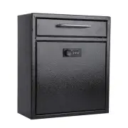 Wall-Mount Mailboxes with Combination Lock, Steel Combination Lock Mail Boxes...