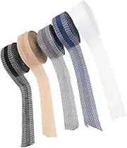 DECORNIJIA 5Rolls Iron Hemming Tape for Pants of Self Adhesive Repair Tape for DIY Clothing Adjustments and Hemming Trouser Legs Easy to Use and Wash Each