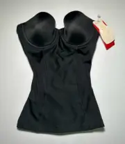 Spanx Boostie Yay Croset Womens XS Black Shapewear Strapless Bra Top