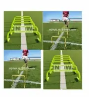 CW Hurdles Set For Agility Training Speed For Soccer+ Free Shipping- 6 Piece Set