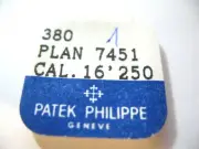 PATEK PHILIPPE 16-250 SHOCK ABSORBER TOP PART 380