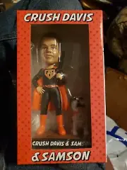 New, MIB Baltimore Orioles Crush Davis & Samson Bobblehead And Action Figure -p